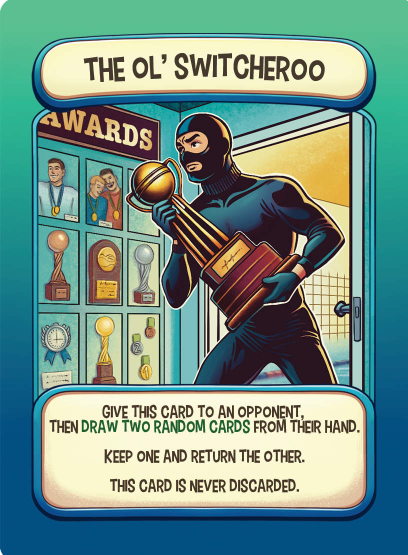 The Switcheroo action card